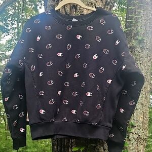 Champion Monogram Sweatshirt Size Large